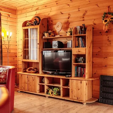 بيت للعطل Idyllisch Gelegenes Blockhaus - Hunde Willkommen باد ساخسا